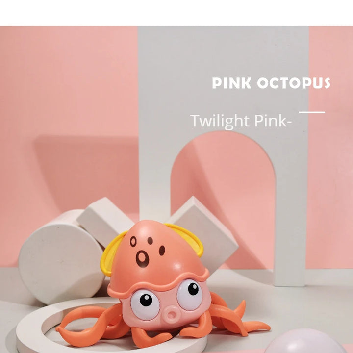 New Dancing Crab Musical Toys for Babies Interactive Edition Birthday Christmas Gift Comes with Interactive Crawling Crab Toy – Sensory & Educational Fun for Kids