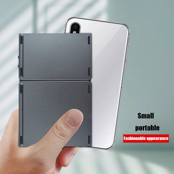 New Wireless Folding Keyboard Bluetooth  With Touchpad For Windows, Android, IOS,Phone,Multi-Function