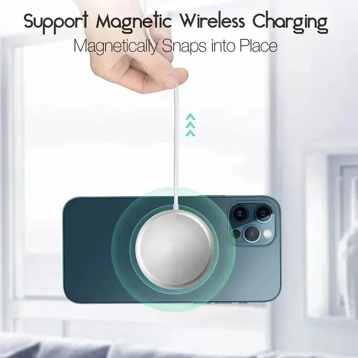 luxury Fast Charger Original Magnetic Wireless Charging Device For iPhone 16 15 14 13 12 Pro Max Mini USB C 8 Plus XR X XS MAX