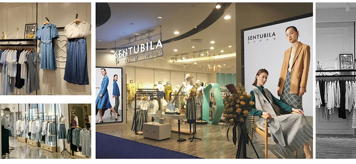 Elegant Print Midi Dress – Slim Fit Sundress for Casual Autumn Looks