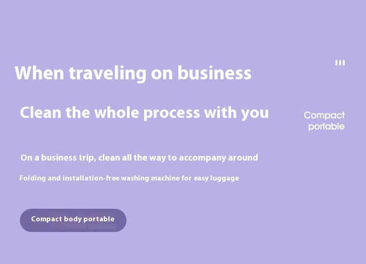 New 8L Mini Portable Foldable Washing Machine with Dryer and Spin for Socks Underwear Panties