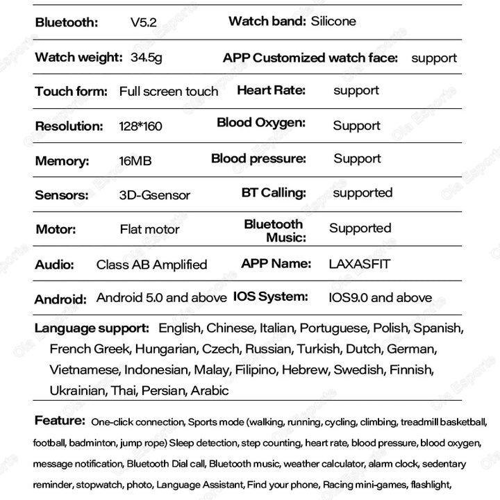 New Smart Watch Men LED Flashlight Blood Pressure Monitoring Multiple Sport Modes Fitness Tracker Outdoor Military HD Smartwatch