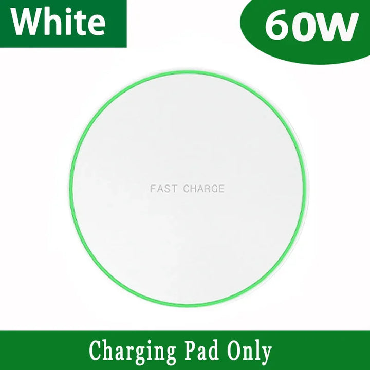Wireless Charger USB C Fast Charging Pad Station Quick Charge QC 3.0 For iPhone 14 13 12 11 XS XR X 8 Samsung S22 S21 S20 S9