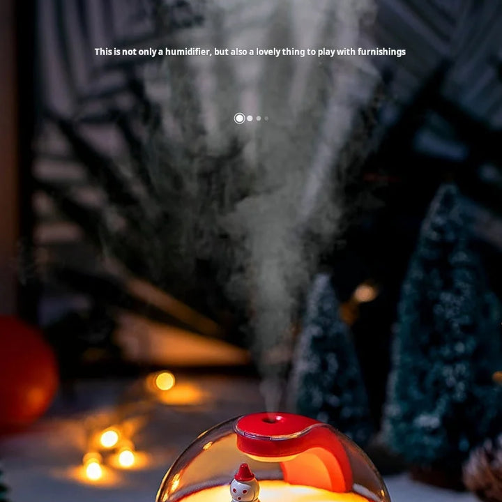 Nordic Flame Humidifier USB Aromatherapy Machine for Home Use - Compact Essential Oil Diffuser with Flame Design