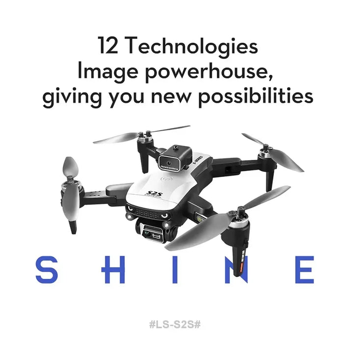 S2S Drone 8K Xiaomi 5G GPS HD Aerial Photography Dual-Camera Omnidirectional Obstacle Brushless Avoidance