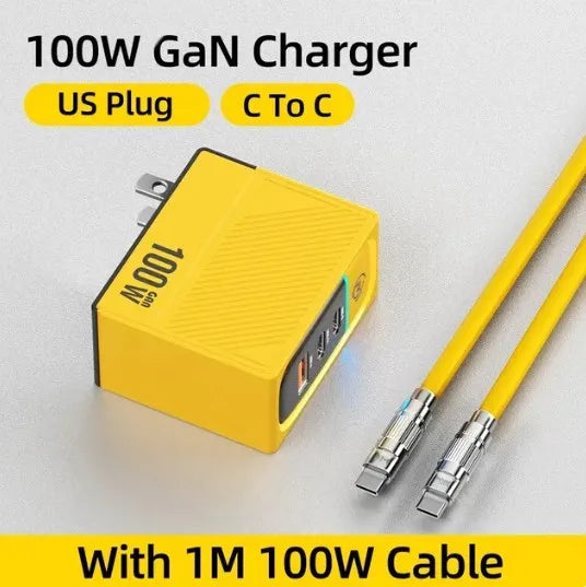 WEKOME GaN 100W High-Speed Charger - Type C Fast Charging