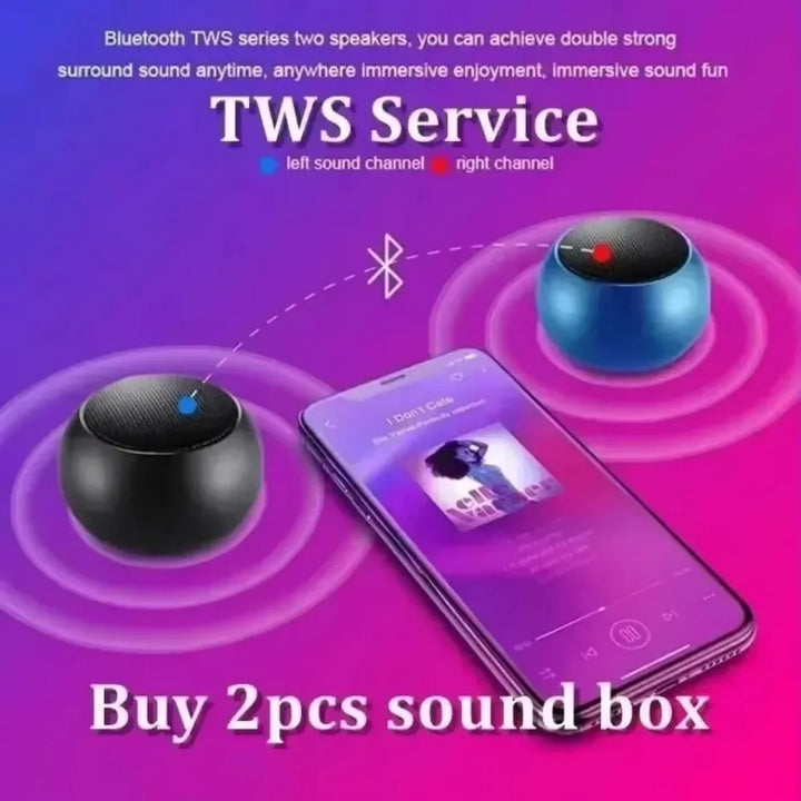 M3 Portable Bluetooth Speaker - Heavy Bass & Compact Design