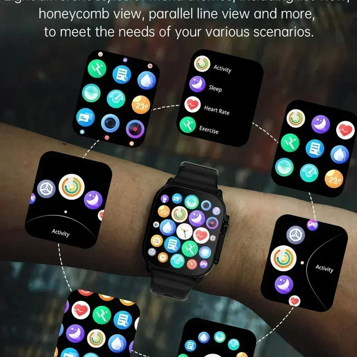 T800 Ultra Smartwatch – Bluetooth Calls, Music & Fitness for Android/iOS