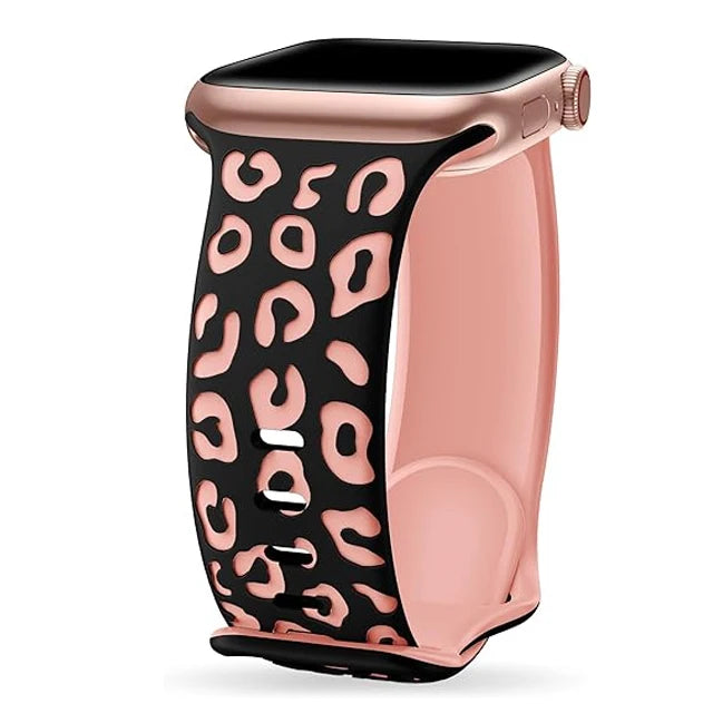 Engraved Silicone Strap for Apple Watch - All Series