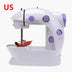 Compact Sewing Machine 202 – With Built-in Light, Cutter & Pedal | Ideal for Beginners