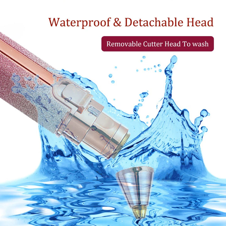2-in-1 Precision Facial Hair Remover & Eyebrow Trimmer