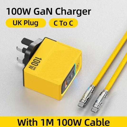 WEKOME GaN 100W High-Speed Charger - Type C Fast Charging