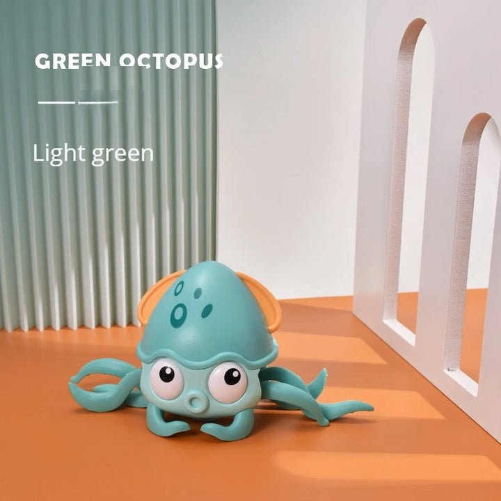 New Dancing Crab Musical Toys for Babies Interactive Edition Birthday Christmas Gift Comes with Interactive Crawling Crab Toy – Sensory & Educational Fun for Kids