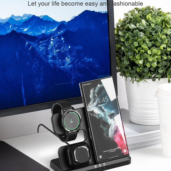 Fast Wireless Charging Pad for iPhone & Samsung Devices