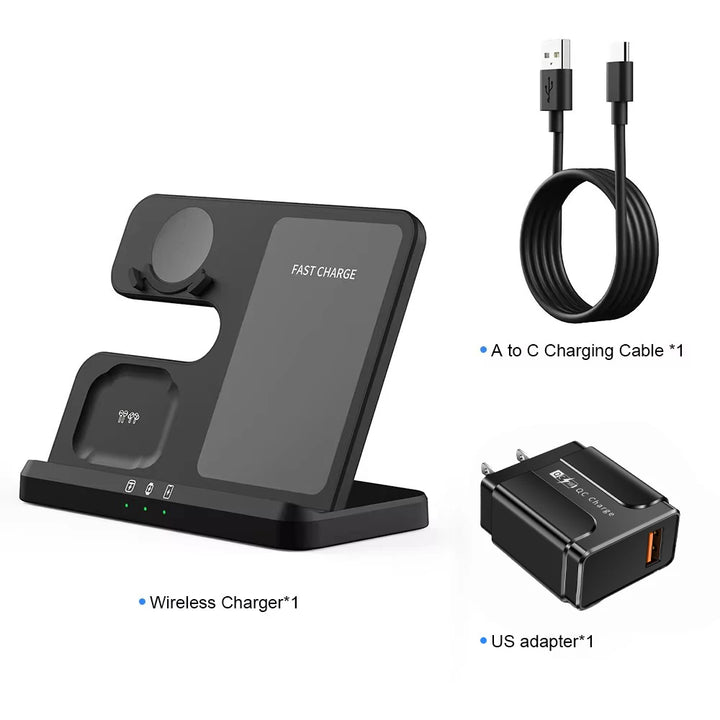 Fast Wireless Charging Pad for iPhone & Samsung Devices