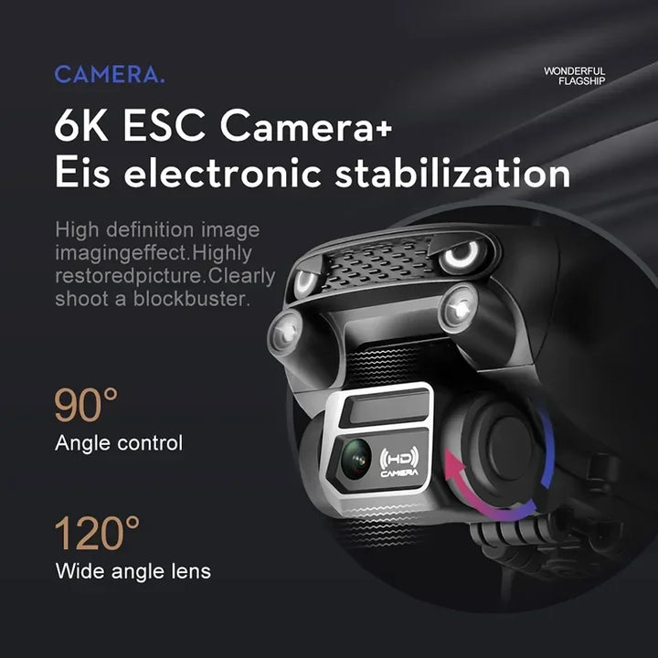 S2S Drone 8K Xiaomi 5G GPS HD Aerial Photography Dual-Camera Omnidirectional Obstacle Brushless Avoidance