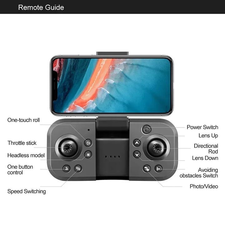 S2S Drone 8K Xiaomi 5G GPS HD Aerial Photography Dual-Camera Omnidirectional Obstacle Brushless Avoidance