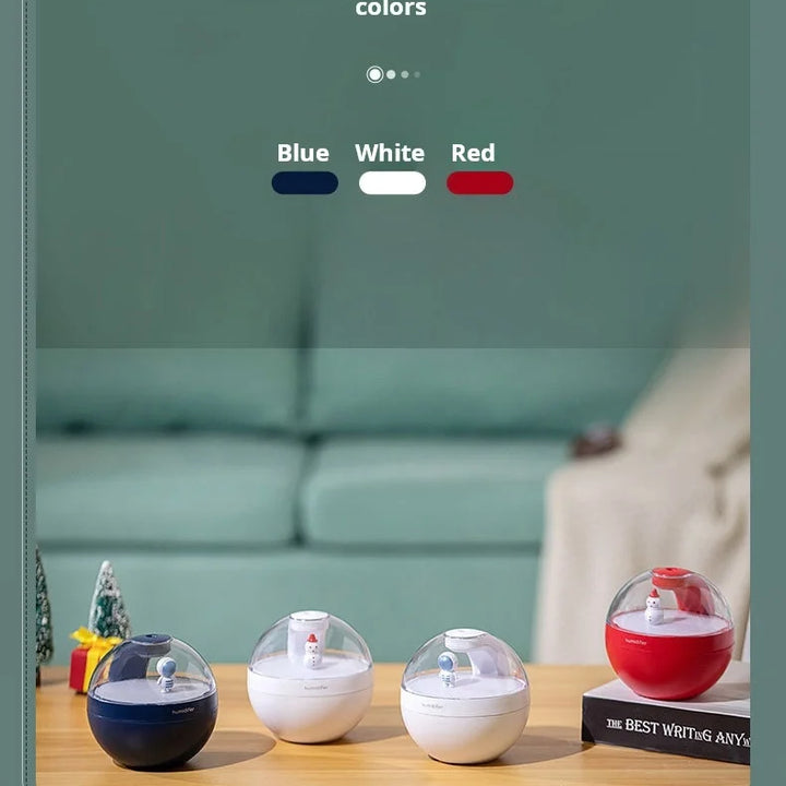 Nordic Flame Humidifier USB Aromatherapy Machine for Home Use - Compact Essential Oil Diffuser with Flame Design