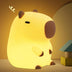 Capybara LED Night Light – Soft Glow Bedside Lamp for Kids & Adults