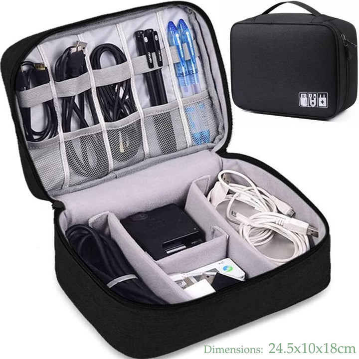 Waterproof Cable Organizer Case