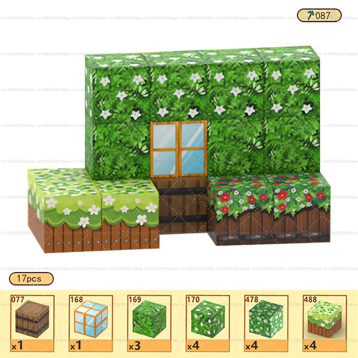 Magnetic Building Block Magnet Cube Mine World Set for Boy Girl Kid Age 3+ DIY Model Children STEM Sensory Toy Christmas Gift