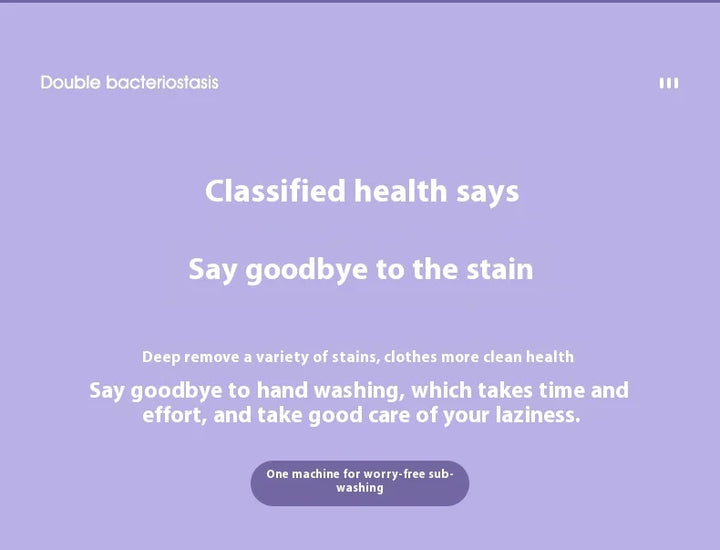 New 8L Mini Portable Foldable Washing Machine with Dryer and Spin for Socks Underwear Panties