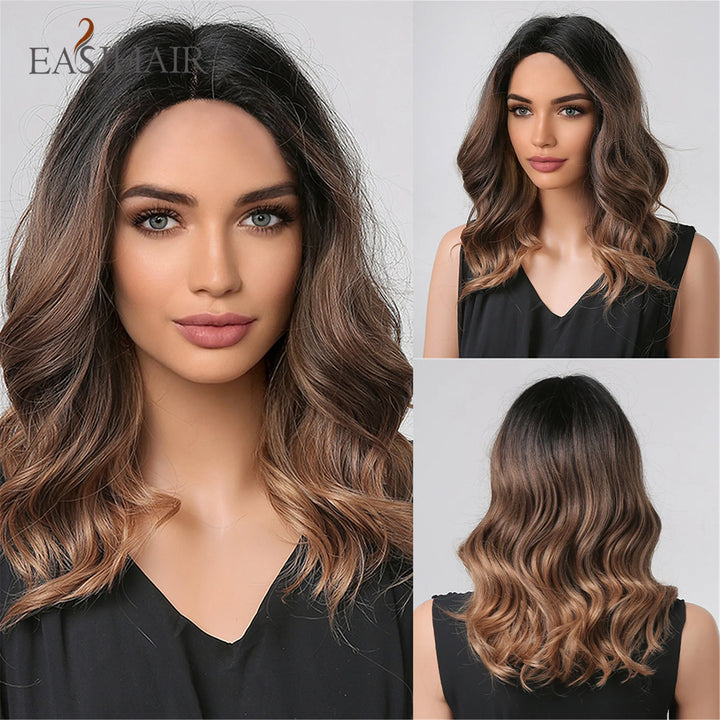 Blonde Ombre Heat-Resistant Wig