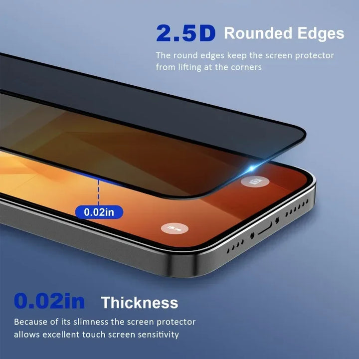 Privacy Screen Protector 5-Pack – iPhone 11 to 15 Series