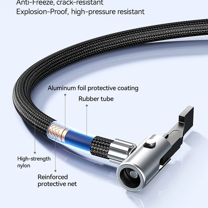 Wireless Air Pump Portable Air Compressor Smart Digital Car Electric Air Pump for Car Motorcycle Bicycle Inflator Pump