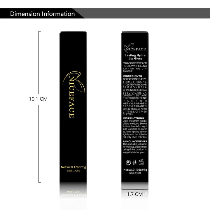 NICEFACE Liquid Matte Lipstick – Velvet Finish & Waterproof Wear