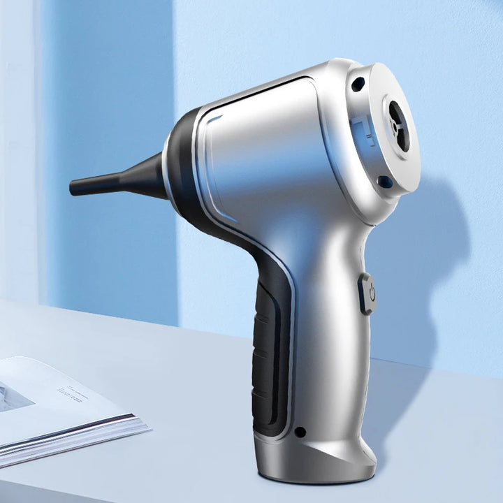 Portable Wireless Car Vacuum – 4-in-1 Handheld Cleaner with Powerful Suction for Home & Auto