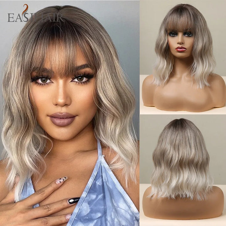Blonde Ombre Heat-Resistant Wig