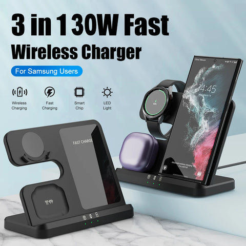 Fast Wireless Charging Pad for iPhone & Samsung Devices
