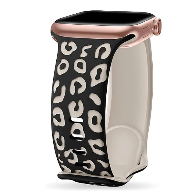 Engraved Silicone Strap for Apple Watch - All Series