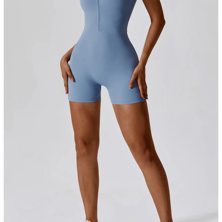 Buttery Soft Gym Set – Leggings & Backless Sports Bra Matching Outfit