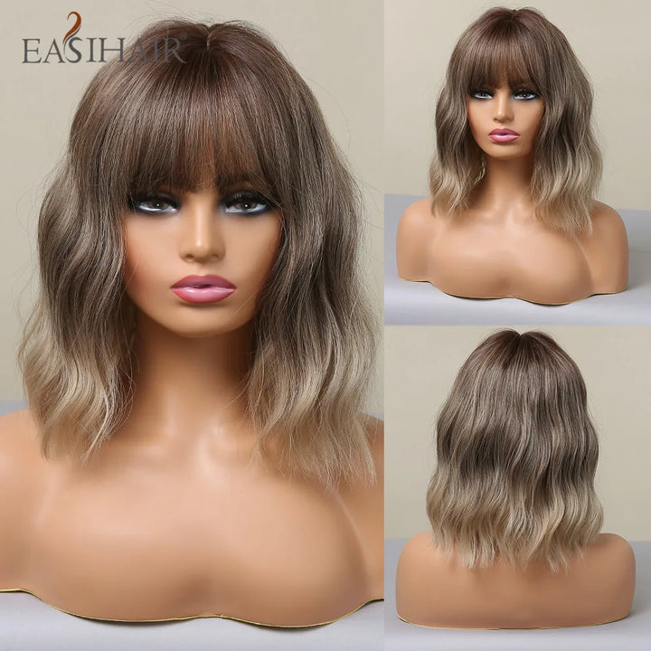 Blonde Ombre Heat-Resistant Wig