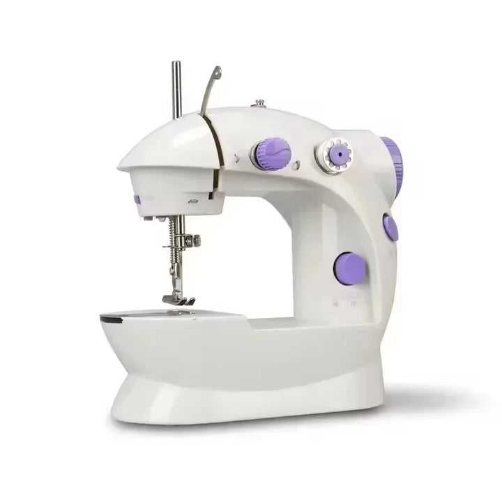 Compact Sewing Machine 202 – With Built-in Light, Cutter & Pedal | Ideal for Beginners