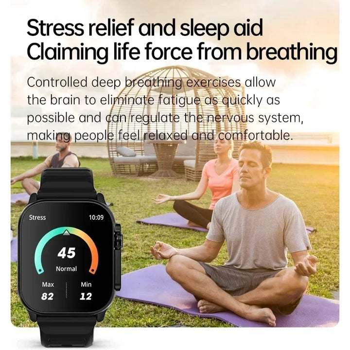 T800 Ultra Smartwatch – Bluetooth Calls, Music & Fitness for Android/iOS