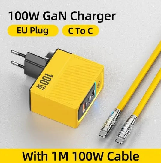 WEKOME GaN 100W High-Speed Charger - Type C Fast Charging