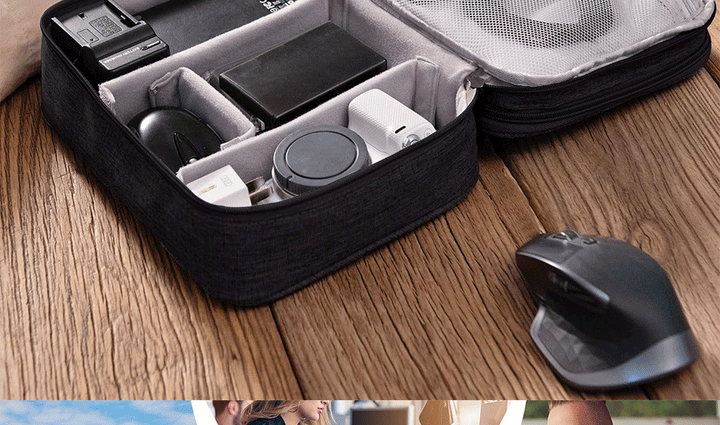 Waterproof Cable Organizer Case