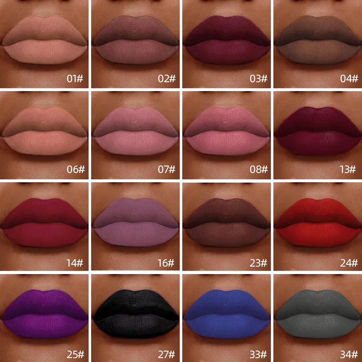 NICEFACE Liquid Matte Lipstick – Velvet Finish & Waterproof Wear