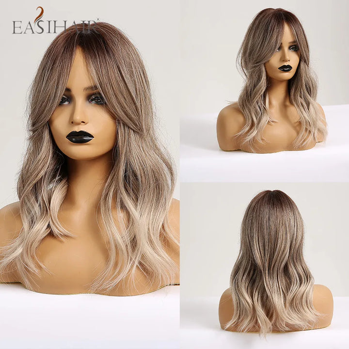 Blonde Ombre Heat-Resistant Wig