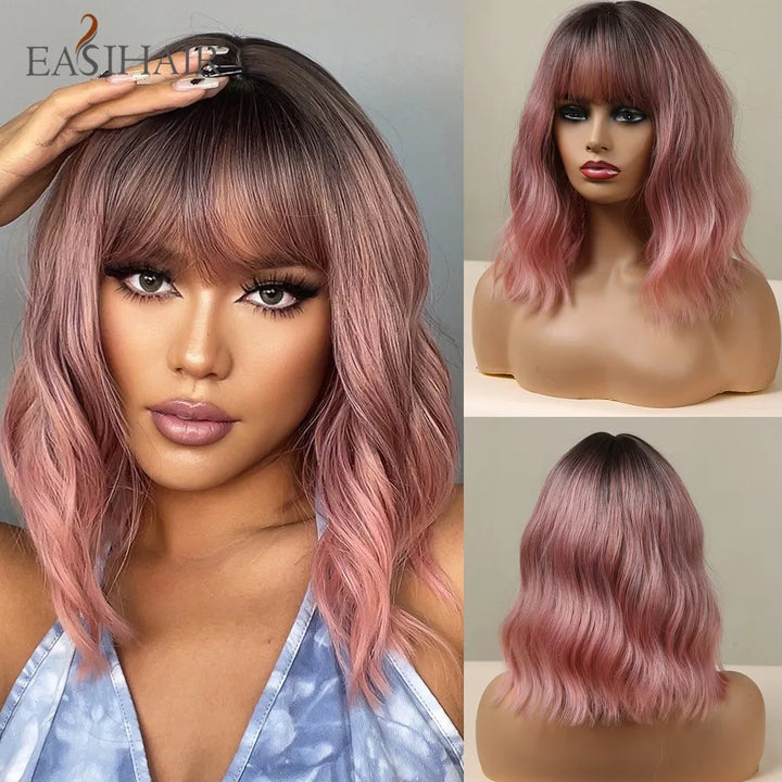 Blonde Ombre Heat-Resistant Wig