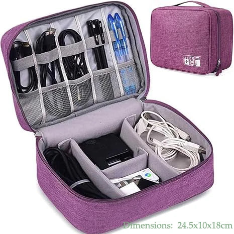 Waterproof Cable Organizer Case