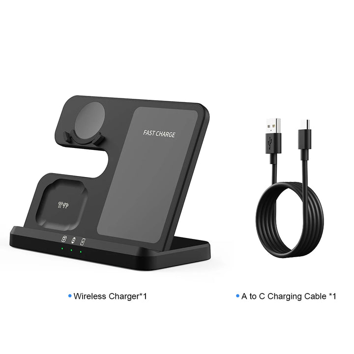 Fast Wireless Charging Pad for iPhone & Samsung Devices