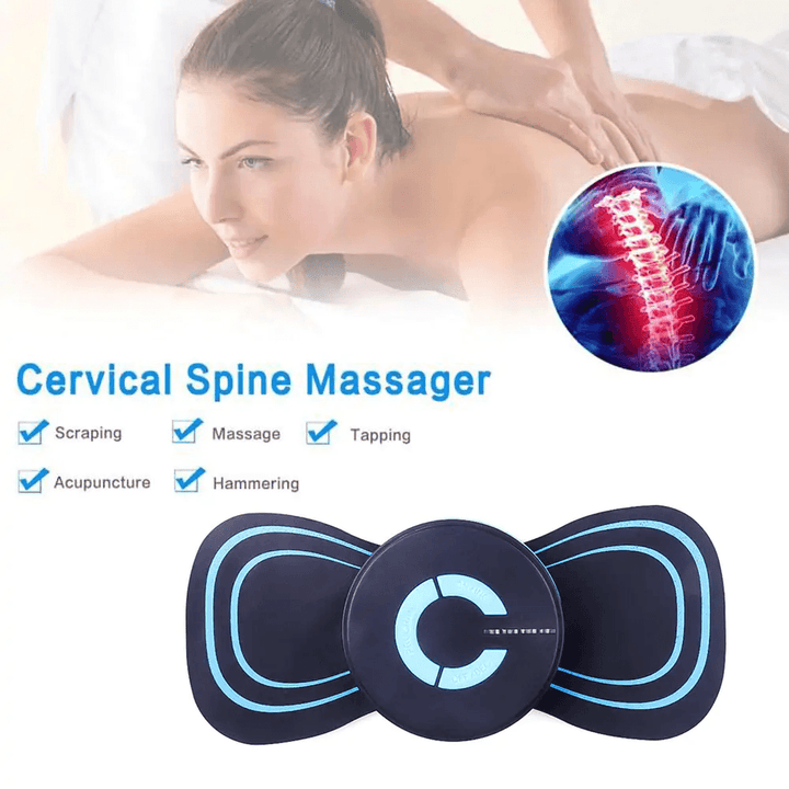 Portable Neck Massager for Relaxation & Fatigue Relief - Spine Massager
